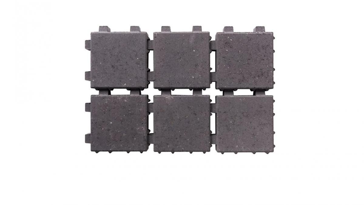 Coeck pave perme able 20x20x6 noir